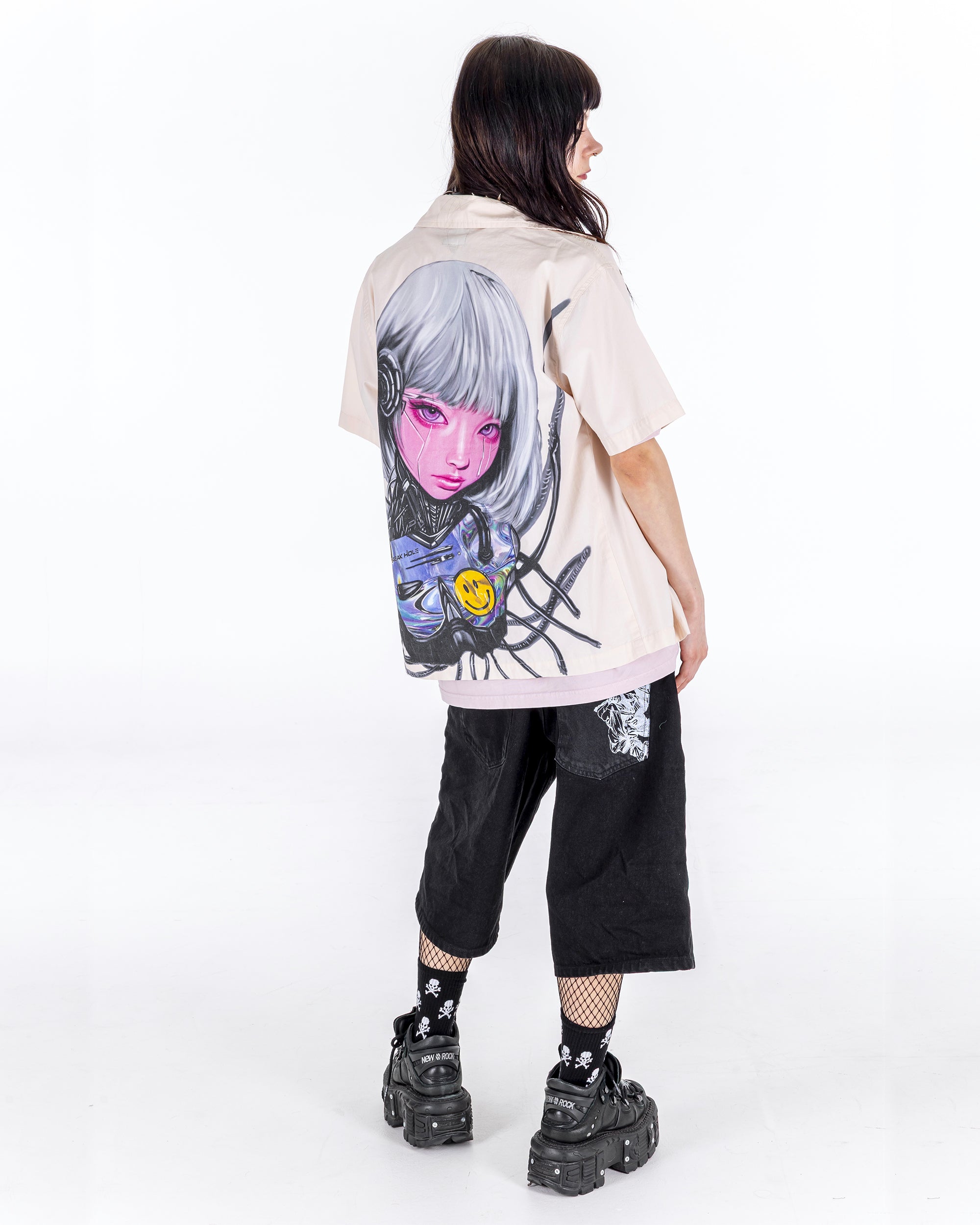 Cyberg-Girl Short Sleeved Shirt