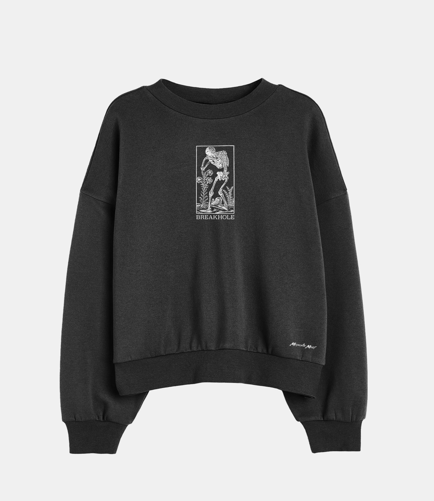 Memento Mori Black Sweater – BreakHole