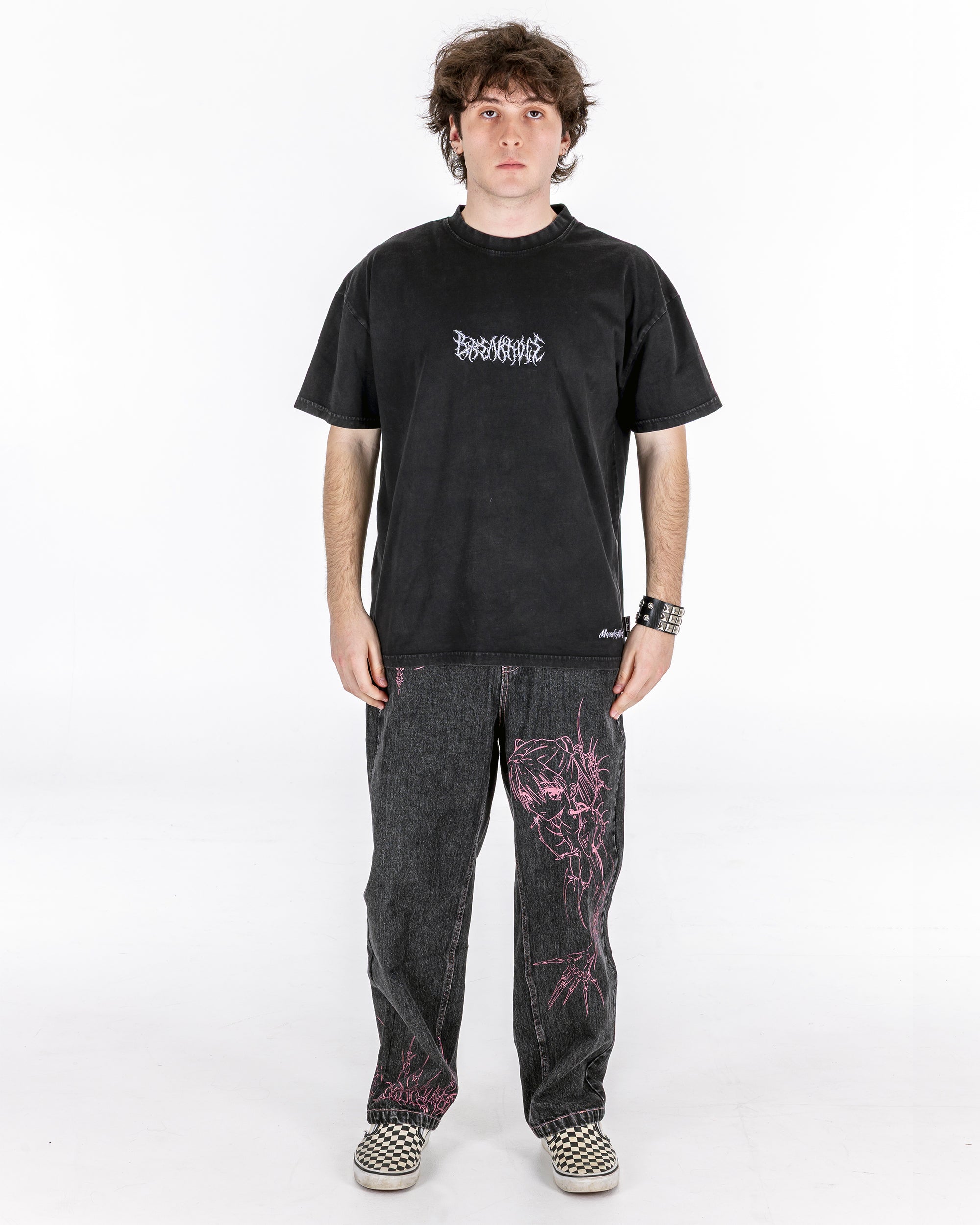 Breakhole Memento Mori Black Washed Tee