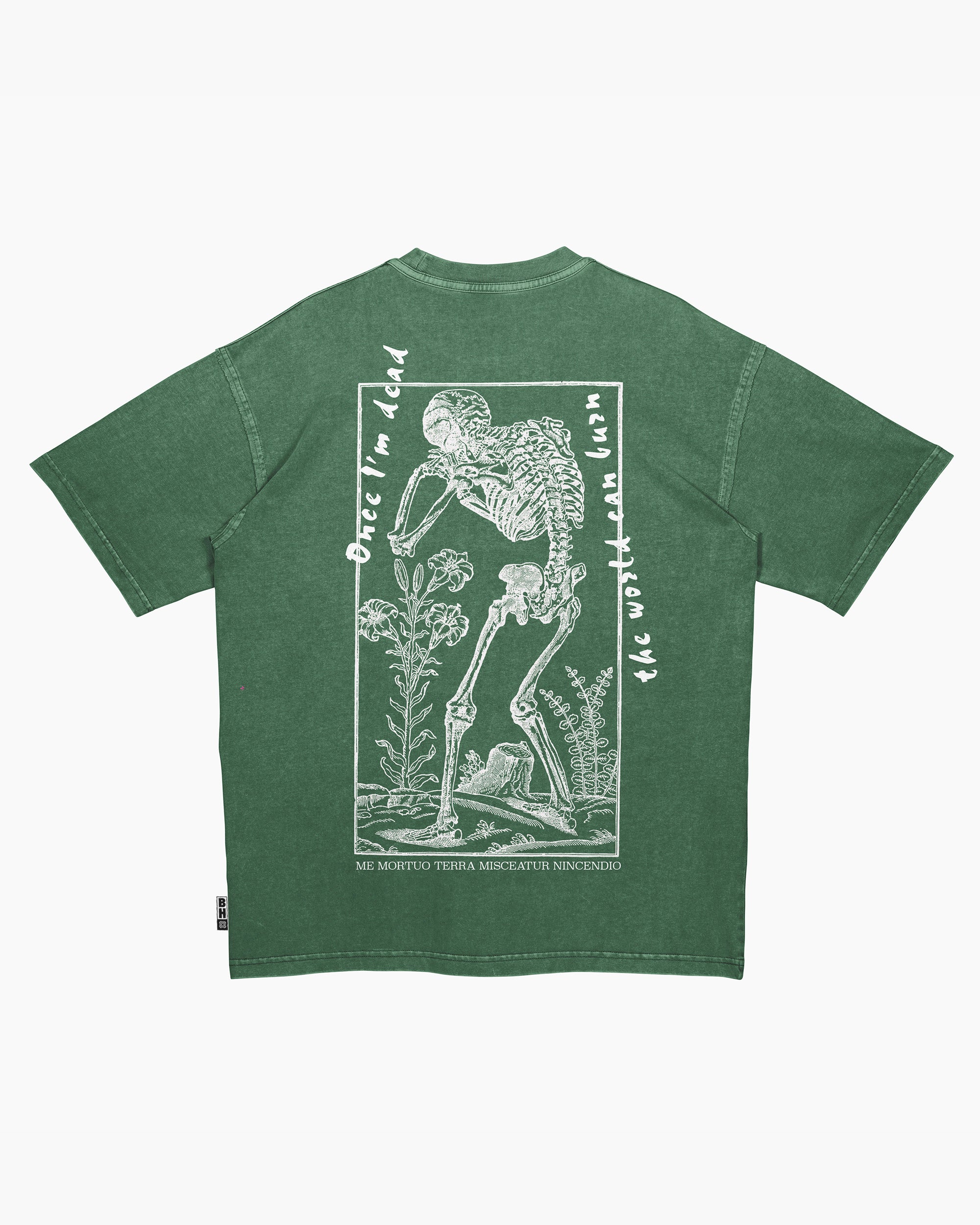 Me Mortuo Green Tee