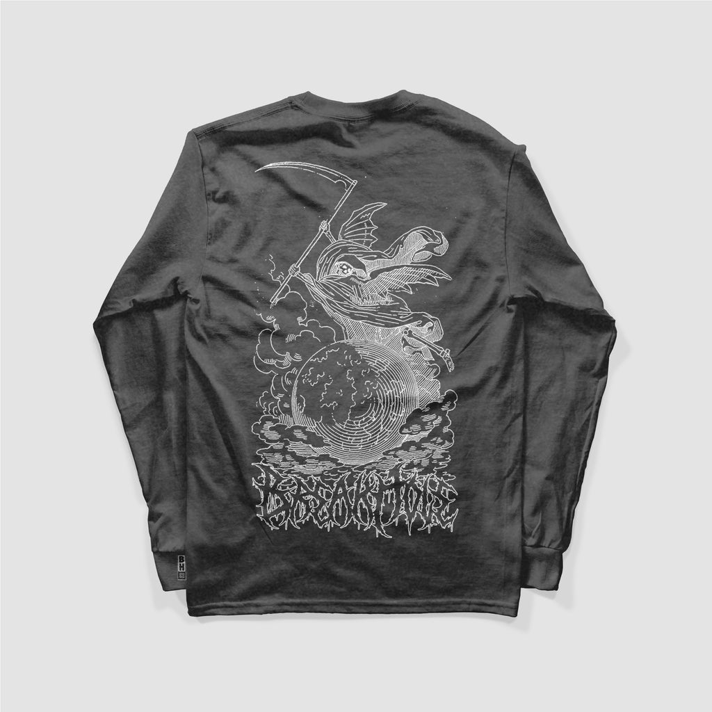 Memento Mori Washed Black Longsleeves