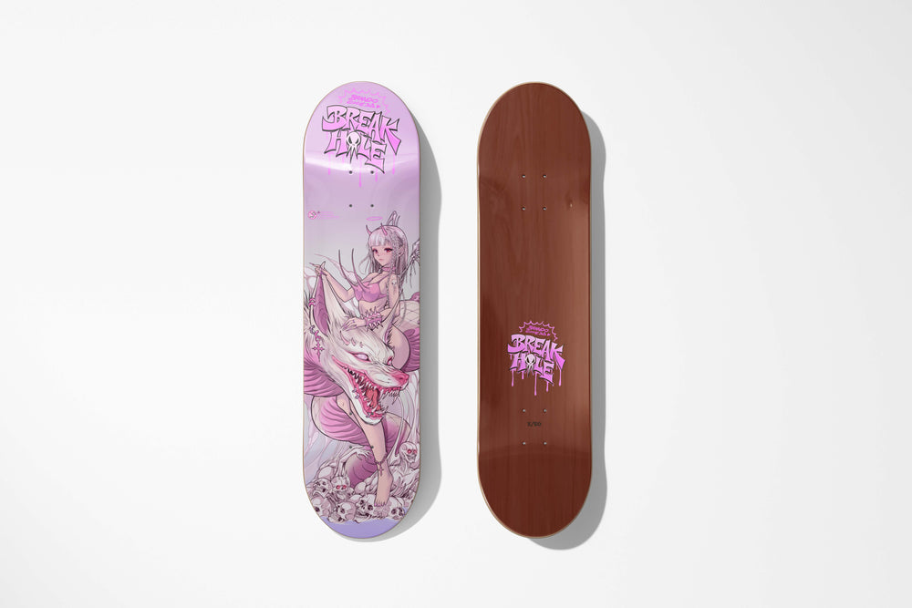 Ether Princess Skateboard Deck