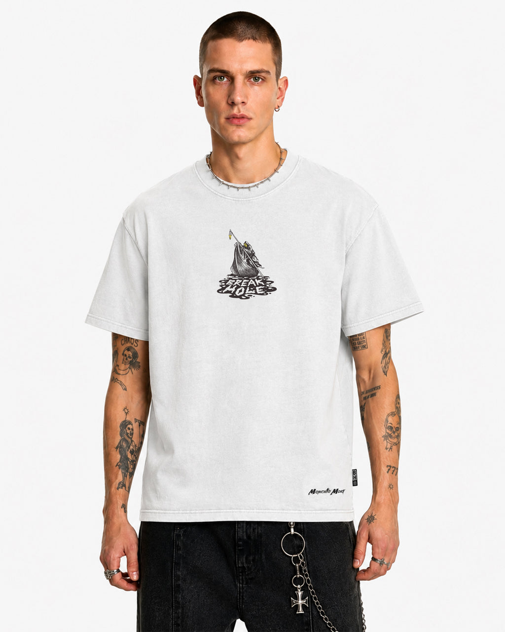 Caronte White Tee