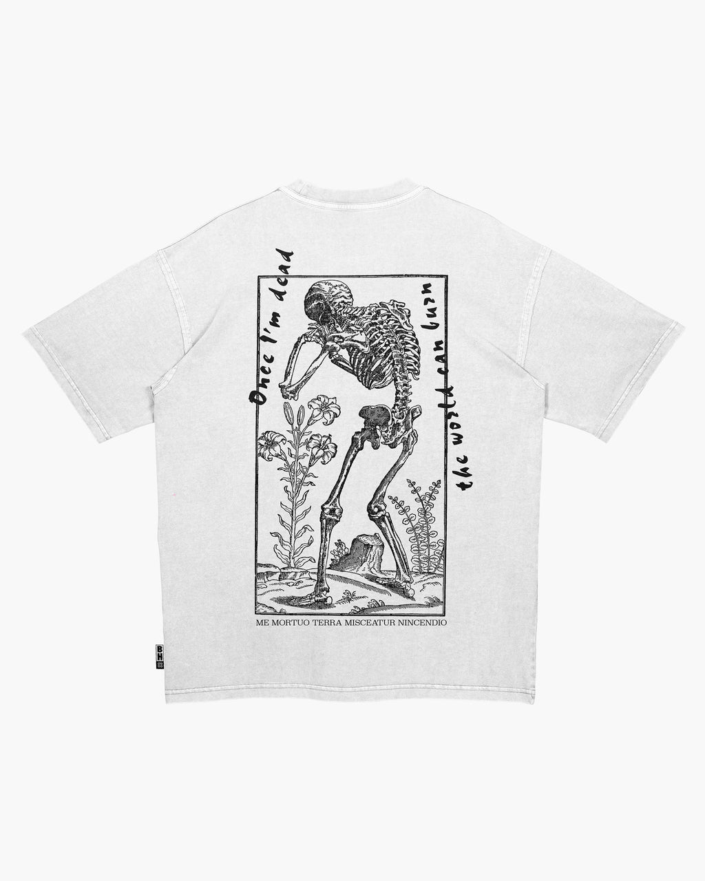 Me Mortuo White Tee